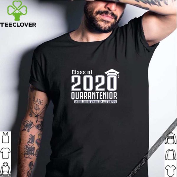 Class of 2020 Quarantenior Funny Graduate Quarantine Shirt