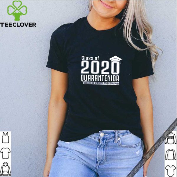Class of 2020 Quarantenior Funny Graduate Quarantine Shirt