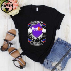 Fedex operation covid-19 2020 enduring clusterfuck hands shirt