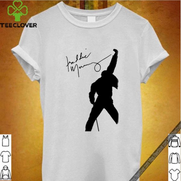 Freddie Mercury Signature Queen Rock Band shirt
