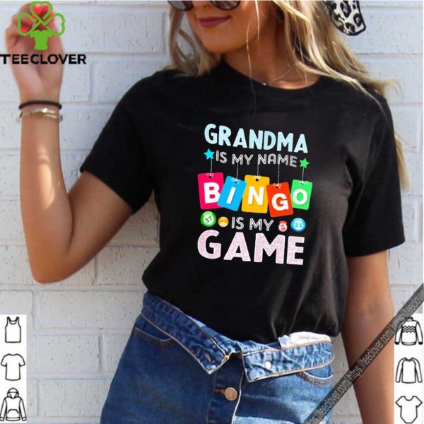 Grandma is my name bingo is my game T-shirt