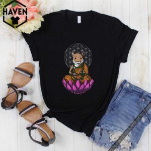 Hamster mashup Buddha shirt 1