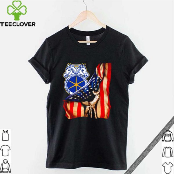 International Brotherhood of Teamsters America flag shirt