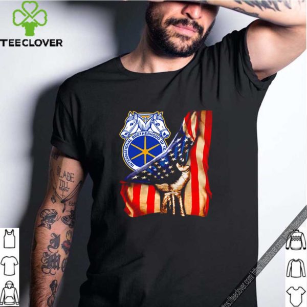 International Brotherhood of Teamsters America flag shirt