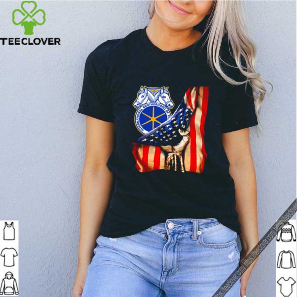 International Brotherhood of Teamsters America flag shirt