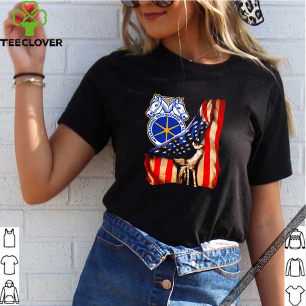 International Brotherhood of Teamsters America flag shirt