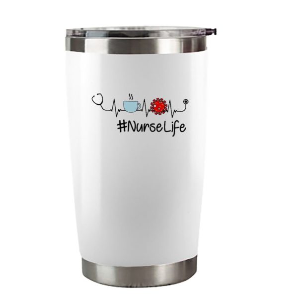 Nurse Life Coffee Coronavirus T-