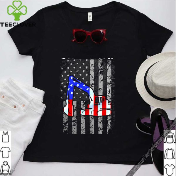 Operator Car Draw American Flag shirt