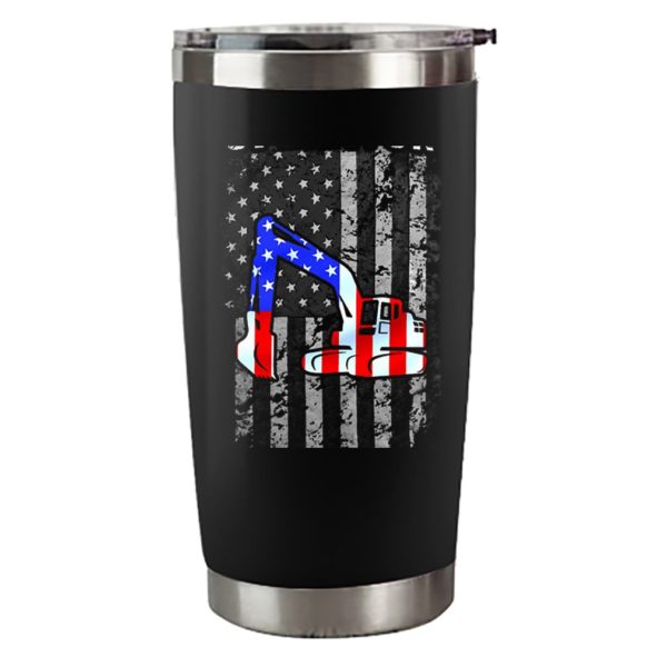 Operator Car Draw American Flag shirt