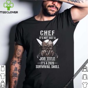 Skull Mask Chef It’s Not Just A Job Title It’s 2020 Survival Skill