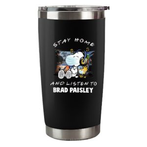 Snoopy Woodstock Stay Home And Listen To Brad Paisley