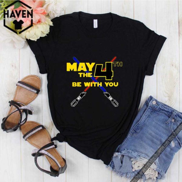 Star Wars May 4th Be With You Lightsaber hoodie, sweater, longsleeve, shirt v-neck, t-shirt 1