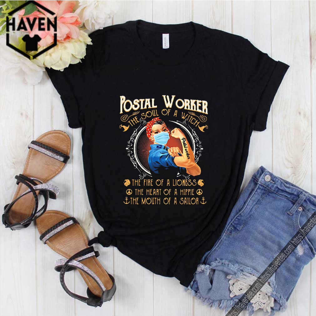 Strong postal worker the soul of a witch the fire of a lioness shirt 7 Strong postal worker the soul of a witch the fire of a lioness