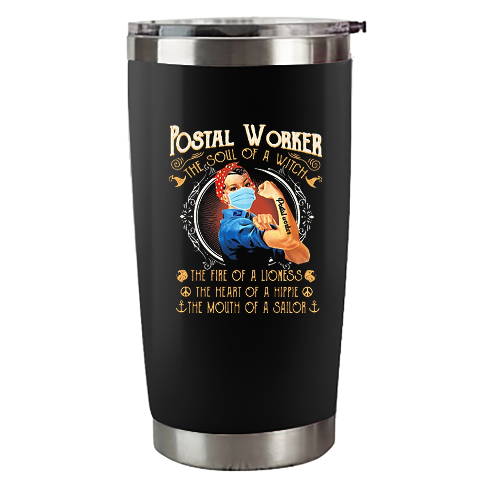 Strong postal worker the soul of a witch the fire of a lioness shirt 8 Strong postal worker the soul of a witch the fire of a lioness