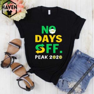 Subway No Days Off Peak 2020 Shirt