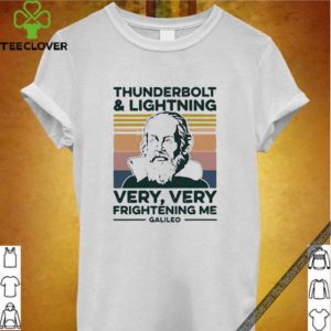 Thunderbolt lightning very very frightening me galileo vintage