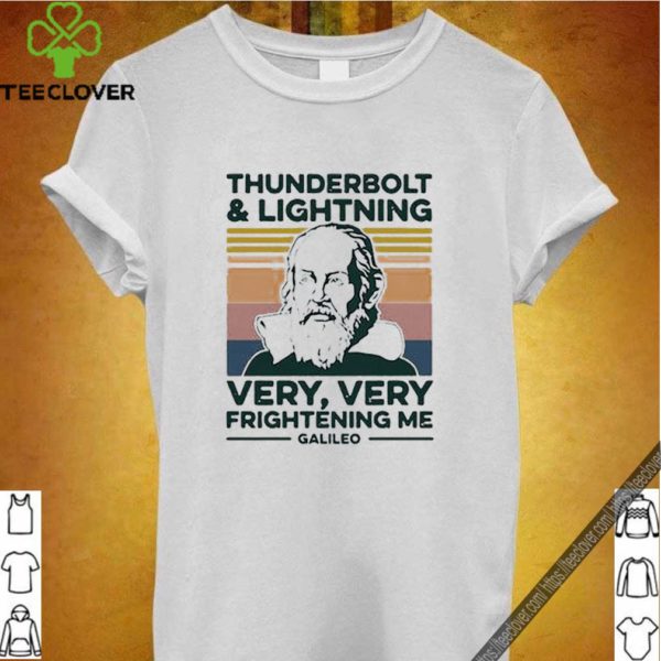 Thunderbolt lightning very very frightening me galileo vintage hoodie, sweater, longsleeve, shirt v-neck, t-shirt
