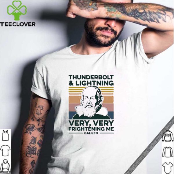 Thunderbolt lightning very very frightening me galileo vintage hoodie, sweater, longsleeve, shirt v-neck, t-shirt