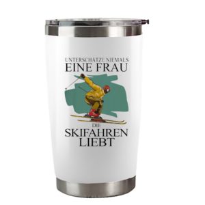 Unterschätze Niemals Einen Frau Der Skifahren Liebt 2020 T-