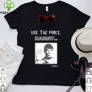 Use The Force Harry Gandalf Spock Star Trek T-