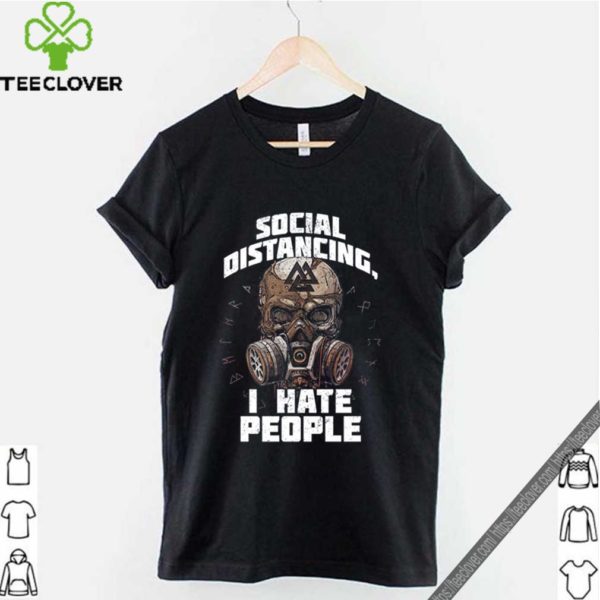 Viking skull social distancing I hate people Coronavirus