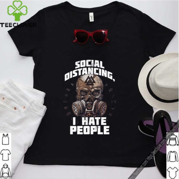 Viking skull social distancing I hate people Coronavirus