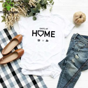 White Routine X Justbats Safe At Home Shirt