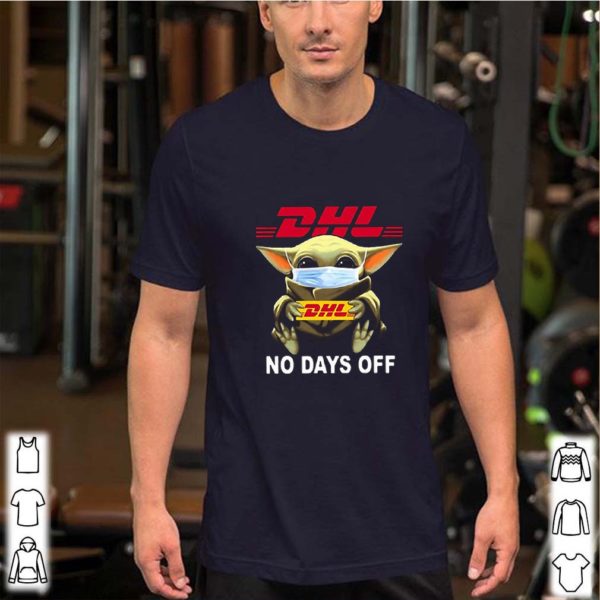 Baby Yoda mask DHL no days off Coronavirus shirts