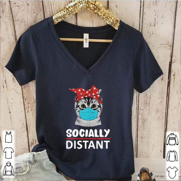 Cat mask social distant shirts
