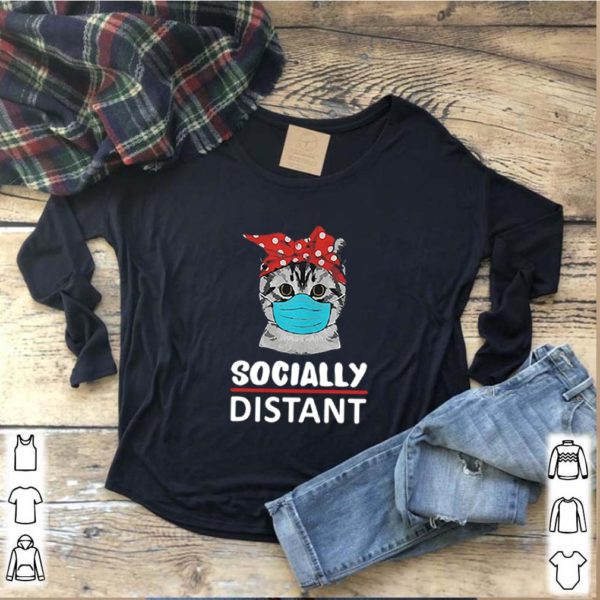Cat mask social distant shirts