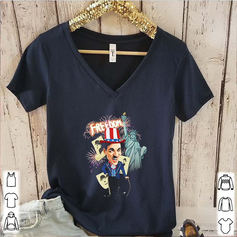 Charlie Chaplin freedom Flag day american shirt 6 Charlie Chaplin freedom Flag day american