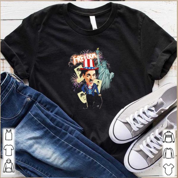 Charlie Chaplin freedom Flag day american hoodie, sweater, longsleeve, shirt v-neck, t-shirt