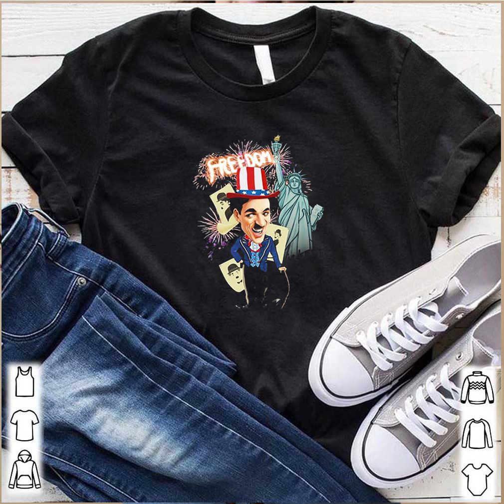Charlie Chaplin freedom Flag day american shirt 10 Charlie Chaplin freedom Flag day american