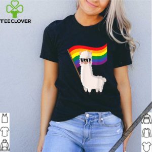 Cool Llama Rainbow Flag Lgbtqia Gay Pride Rainbow