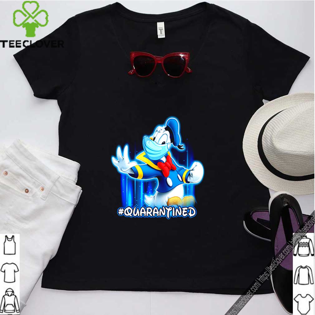 Donald Duck mask #quarantined Coronavirus shirt 8 Donald Duck mask #quarantined Coronavirus