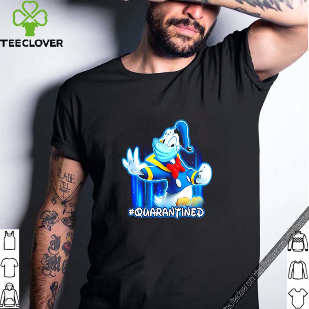 Donald Duck mask #quarantined Coronavirus shirt 7 Donald Duck mask #quarantined Coronavirus