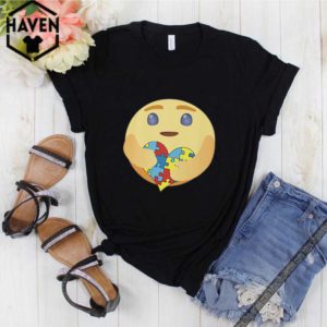 Facebook Care Emoji Hug Heart Autism shirt