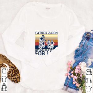 Father & son riding partners for life vintage father’s day s