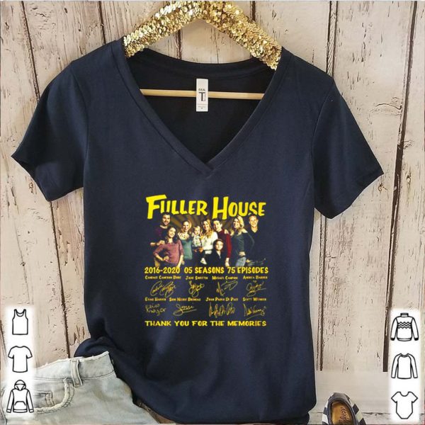 Fuller House 2016 2020 5 seasons 75 episodes signatures hoodie, sweater, longsleeve, shirt v-neck, t-shirt