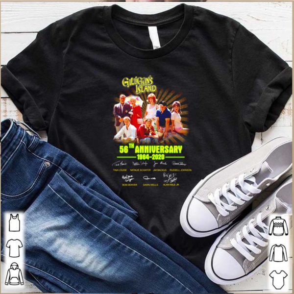 Gilligan’s Island 56th anniversary 1964 2020 signatures shirt