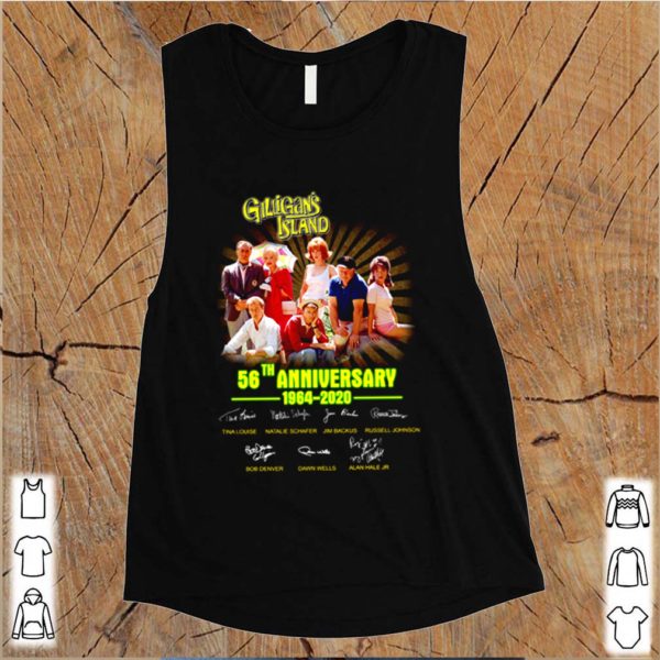 Gilligan’s Island 56th anniversary 1964 2020 signatures shirt