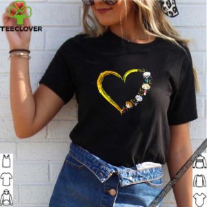 Heart The Golden Girls thank you for being a friend lover shirt