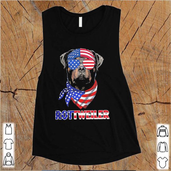 Independence Day rottweiler glasses america s