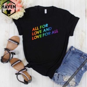 LGBT Gay Lesbian Pride Flag Love Pride Month Shirt