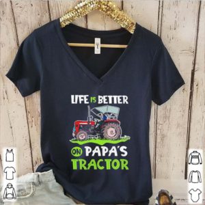 Life is better on Papa’s tractor