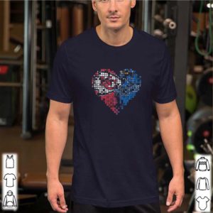 Love Kansas City Chiefs And Kansas City Royals Logo Puzzle shirt