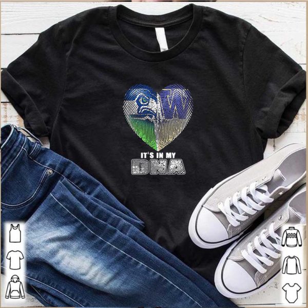 Love Seattle Seahawks And Winnipeg Blue Bombers It’s In My DNA shirt