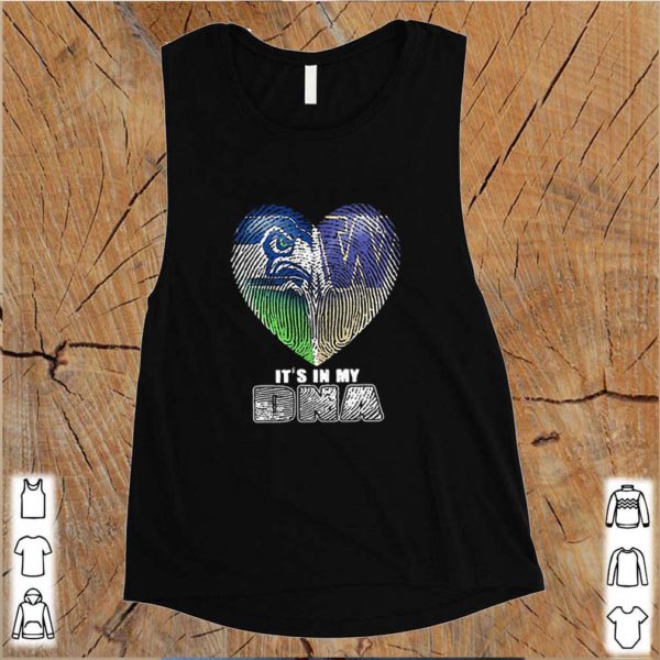 Love Seattle Seahawks And Winnipeg Blue Bombers It’s In My DNA shirt