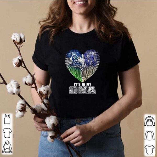 Love Seattle Seahawks And Winnipeg Blue Bombers It’s In My DNA shirt