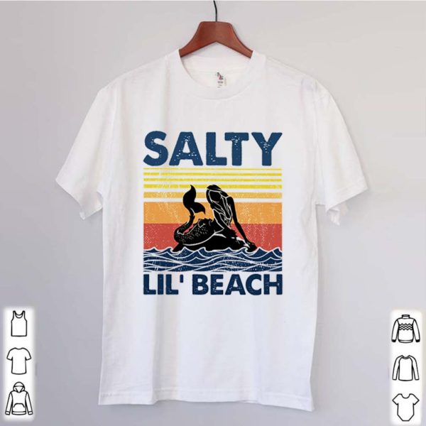 Mermaid salty lil’ beach retro vintage shirts